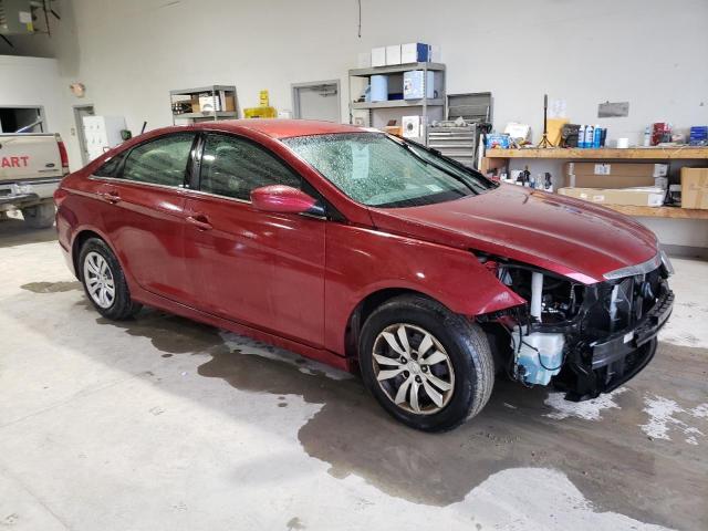  HYUNDAI SONATA 2012 Czerwony
