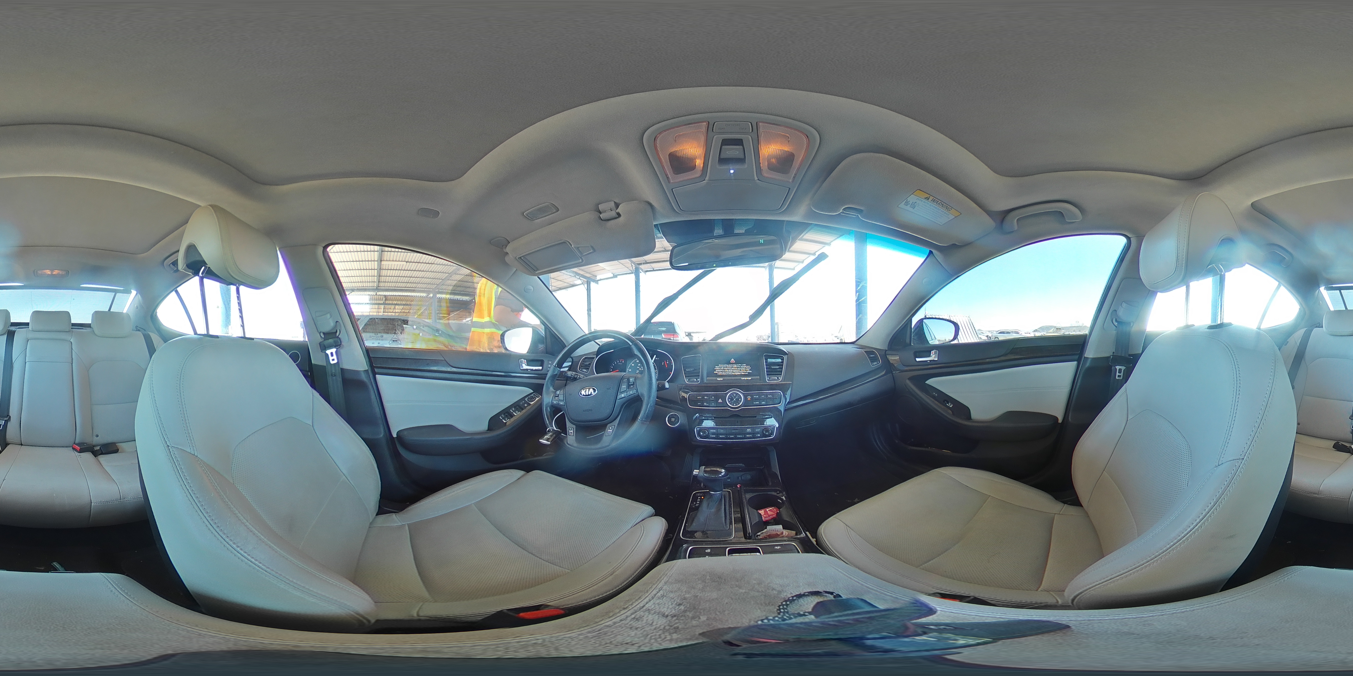 2014 Kia Cadenza Premium VIN: KNALN4D73E5133226 Lot: 53585025