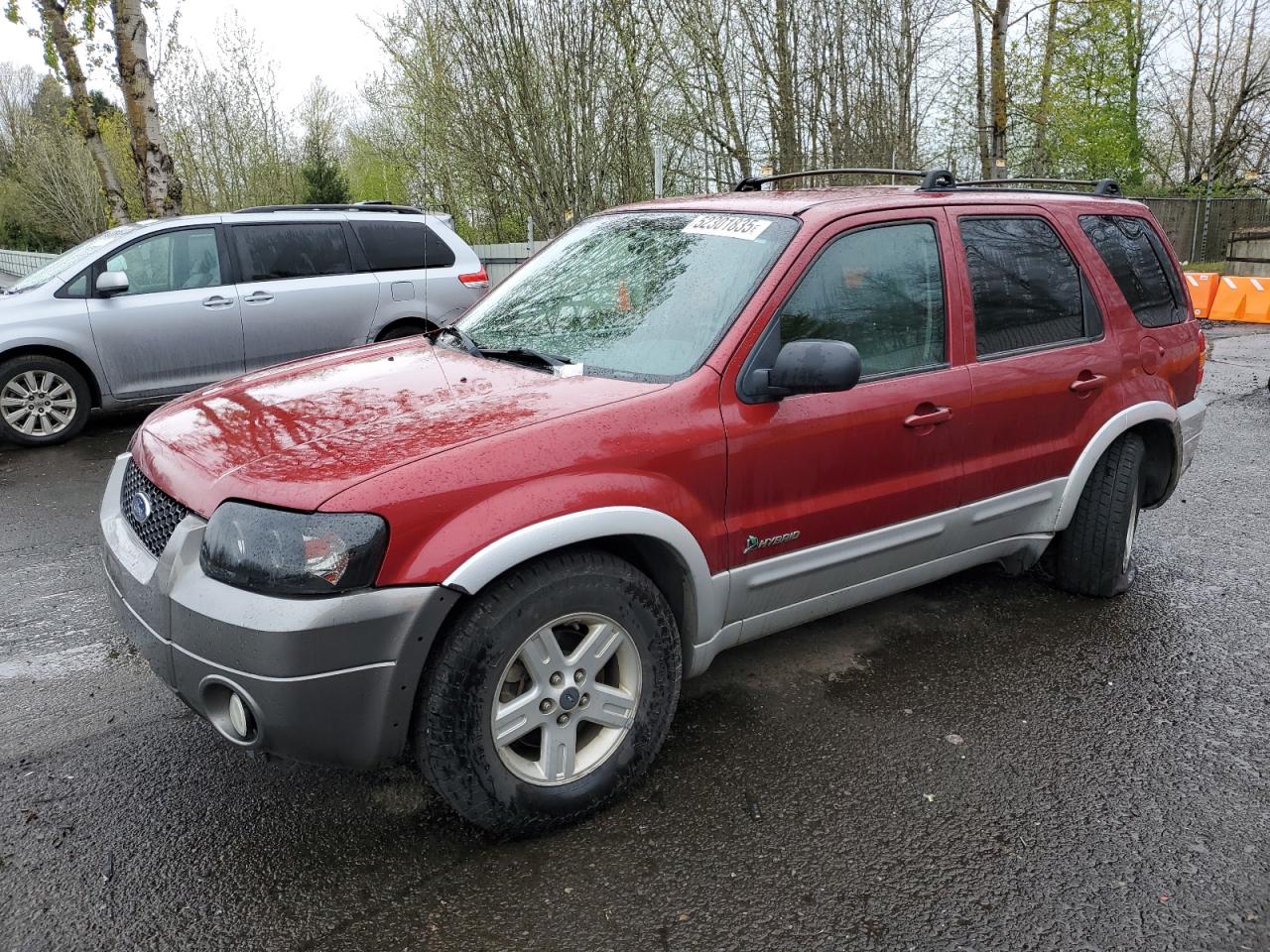 2005 Ford Escape Hev en Venta en Portland, OR - Rear End