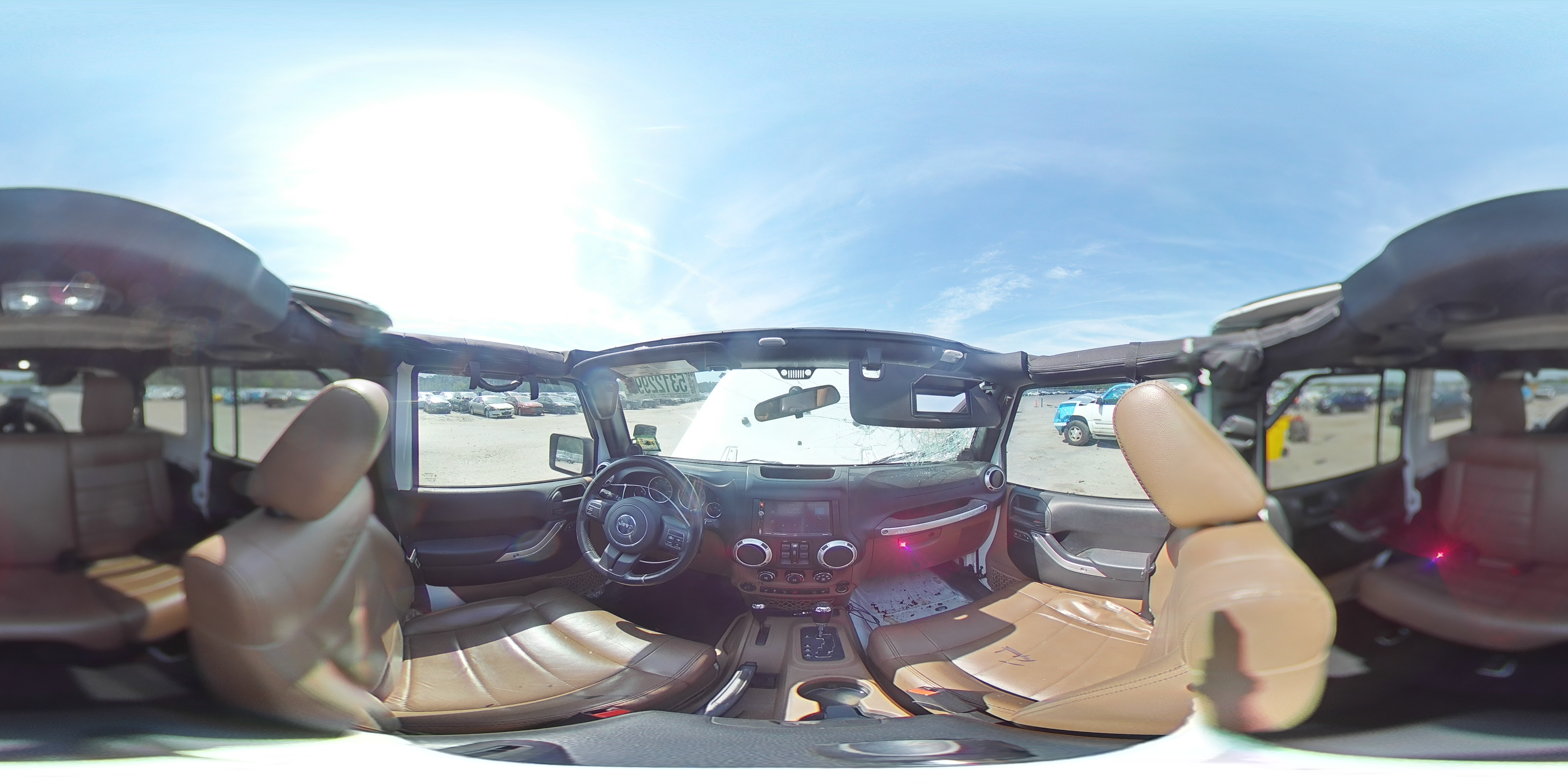 2012 Jeep Wrangler Unlimited Sahara VIN: 1C4BJWEG2CL158051 Lot: 53122995