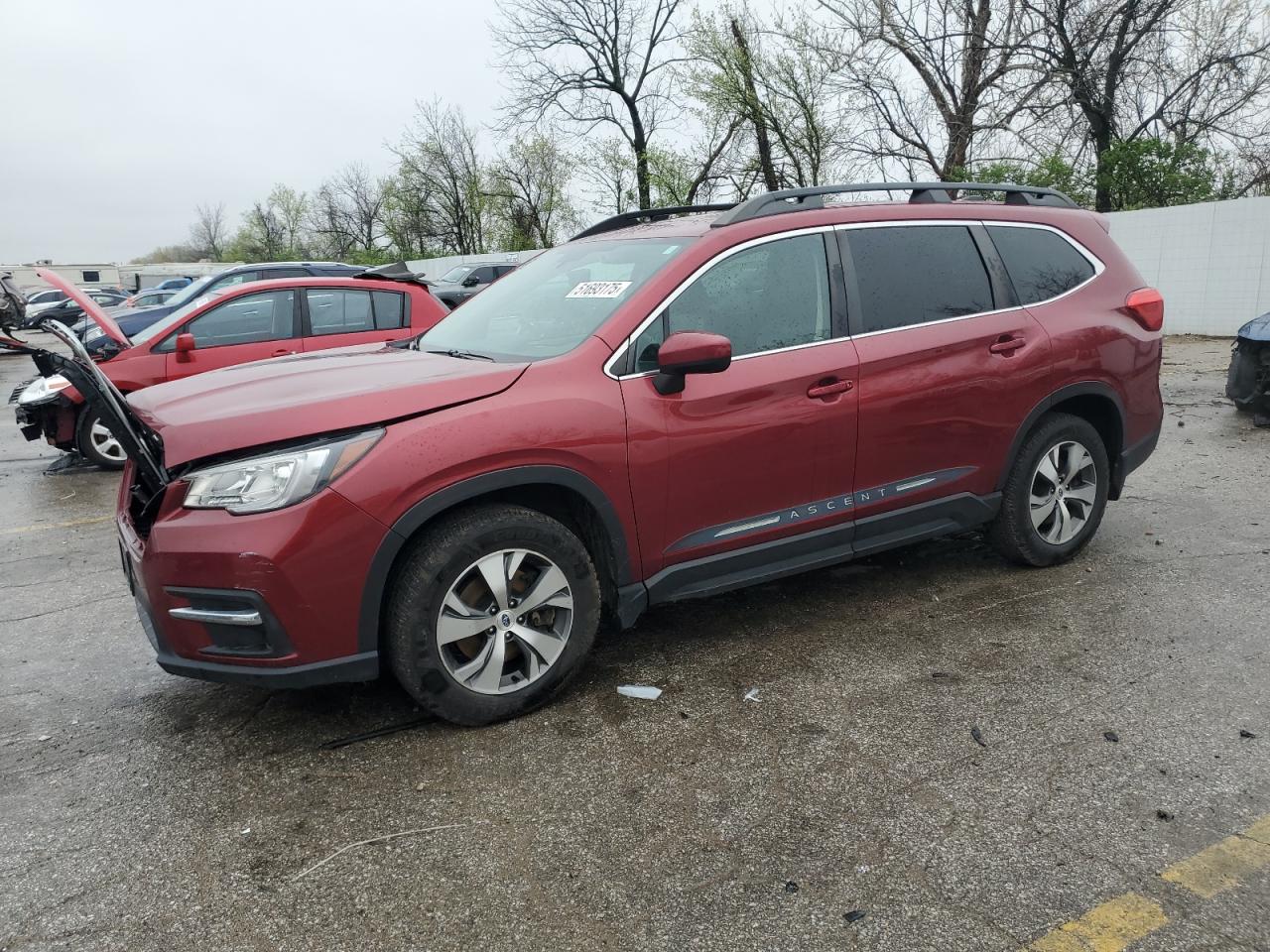 2019 Subaru Ascent Premium de vânzare în Bridgeton, MO - Front End