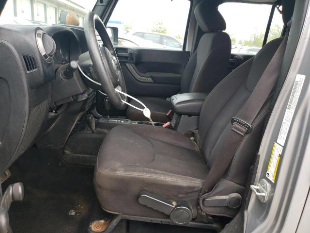 Parquets JEEP WRANGLER 2013 Srebrny
