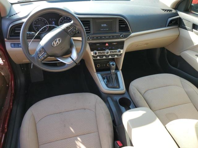  HYUNDAI ELANTRA 2020 Czerwony