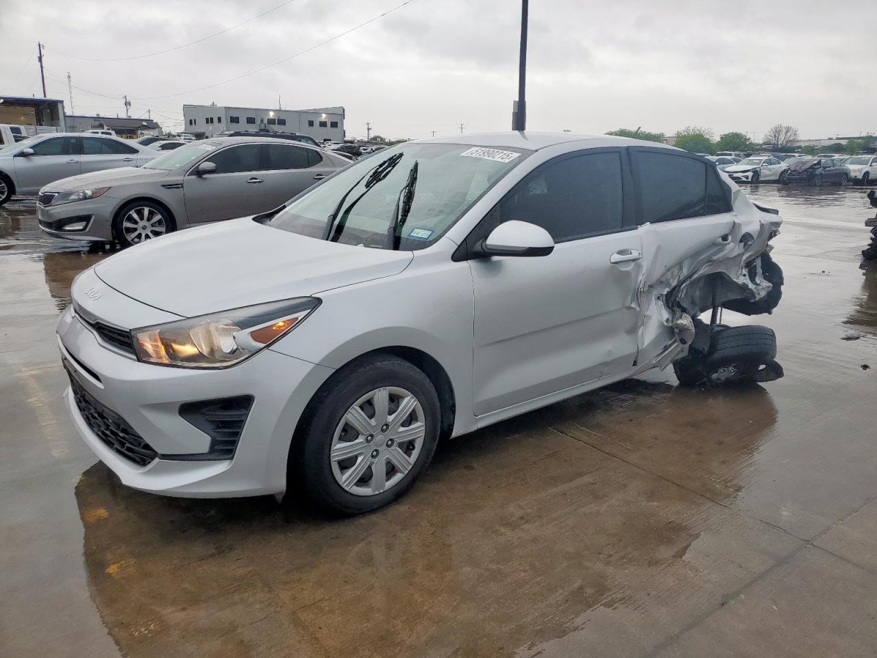 2022 Kia Rio Lx zu verkaufen in Grand Prairie, TX - Side