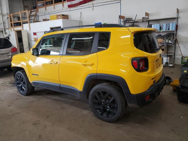  JEEP RENEGADE 2018 Желтый