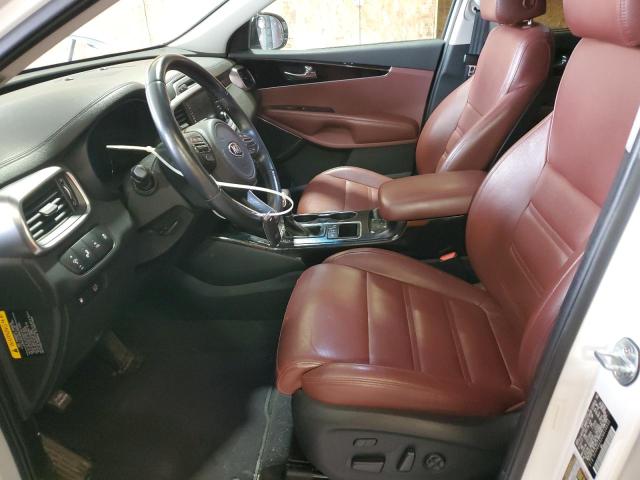  KIA SORENTO 2018 Білий
