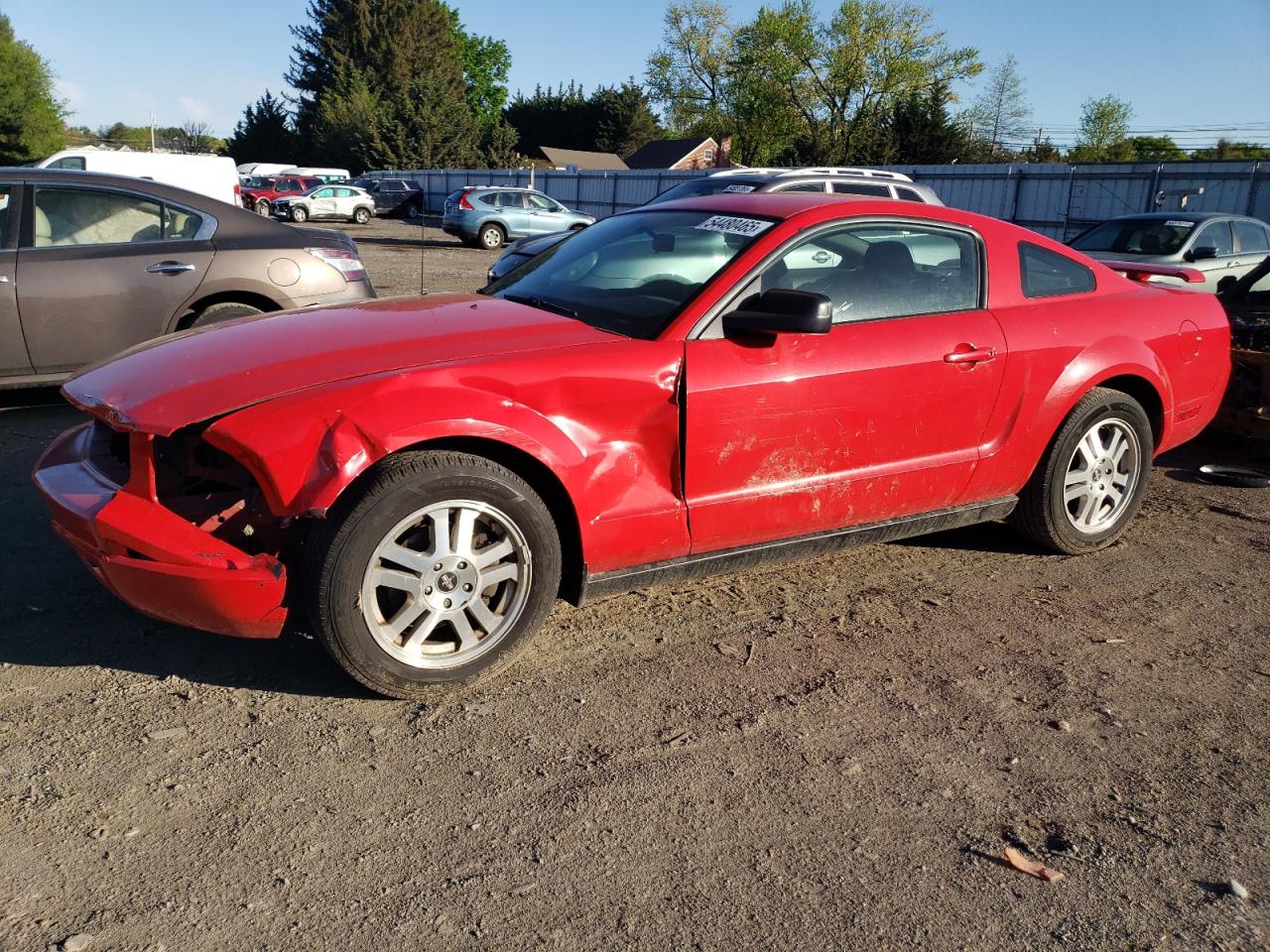 2007 Ford Mustang en Venta en Finksburg, MD - Front End