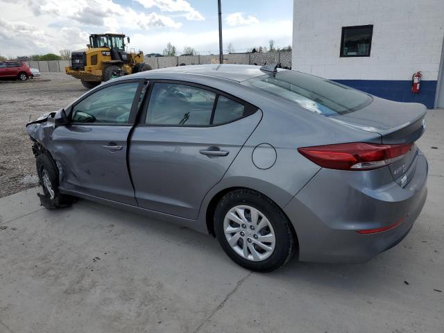  HYUNDAI ELANTRA 2017 Srebrny