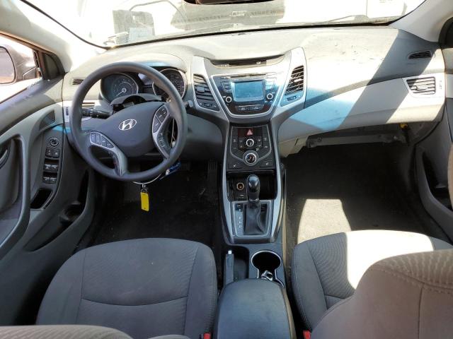 Sedans HYUNDAI ELANTRA 2014 Srebrny
