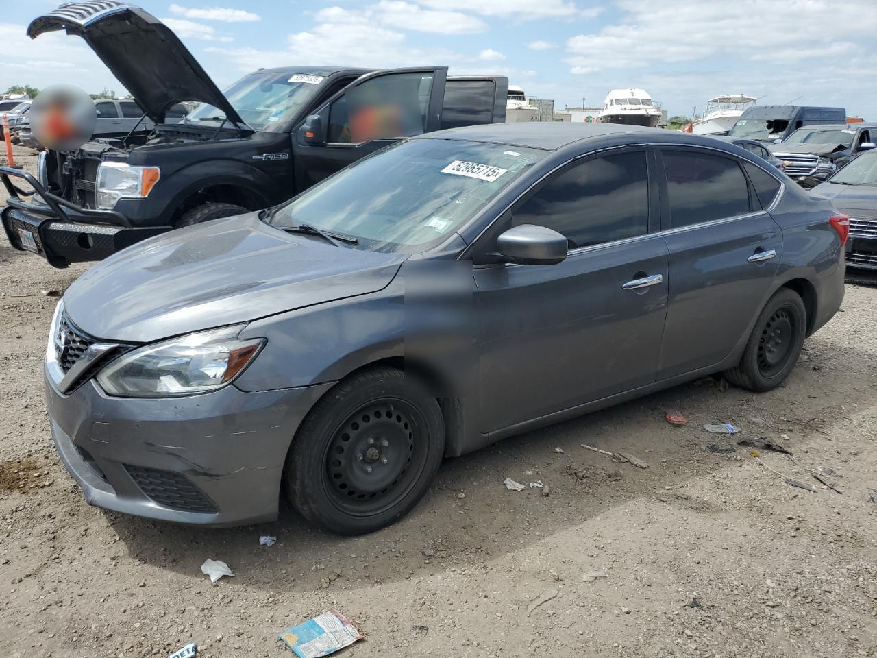 2019 Nissan Sentra S იყიდება Houston-ში, TX - Front End