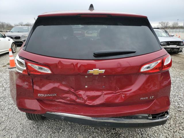  CHEVROLET EQUINOX 2021 Czerwony