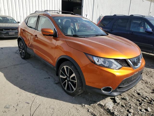  NISSAN ROGUE 2017 Orange