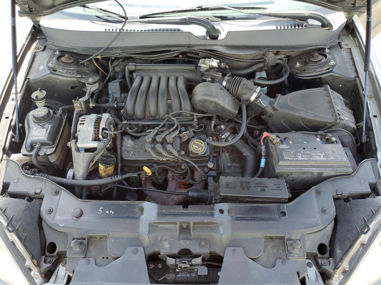 2001 Ford Taurus Lx VIN: 1FAFP52U41G270981 Lot: 55169045