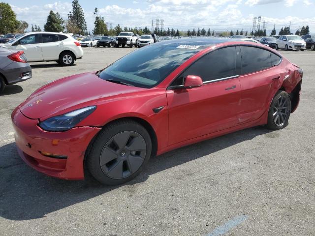  TESLA MODEL 3 2022 Червоний