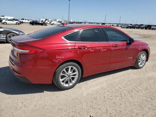  FORD FUSION 2019 Czerwony