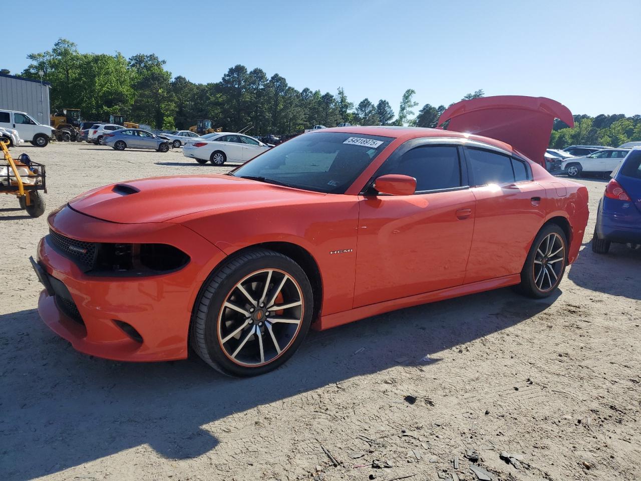 2021 Dodge Charger R/T VIN: 2C3CDXCT7MH588405 Lot: 54918975