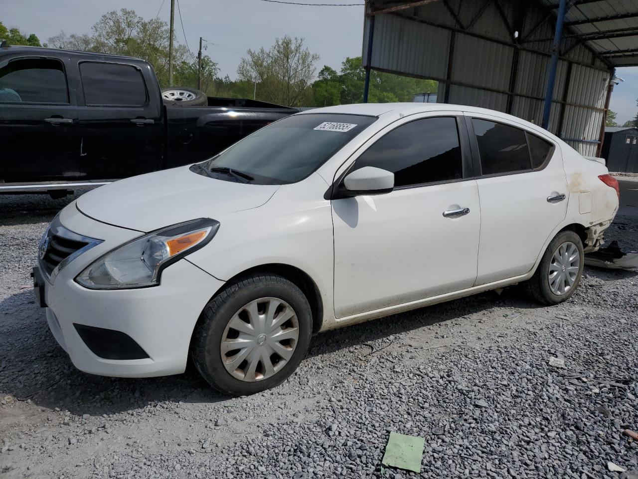 2018 Nissan Versa S იყიდება Cartersville-ში, GA - Rear End