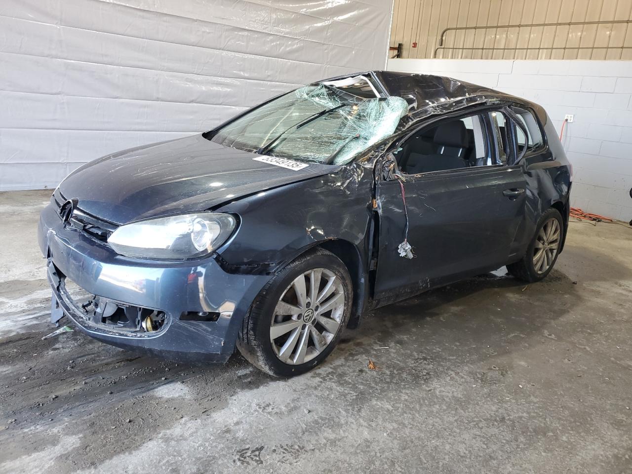 2012 Volkswagen Golf en Venta en Candia, NH - Top/Roof