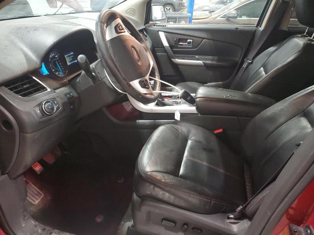  FORD EDGE 2014 Czerwony