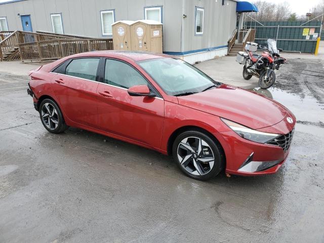  HYUNDAI ELANTRA 2023 Червоний