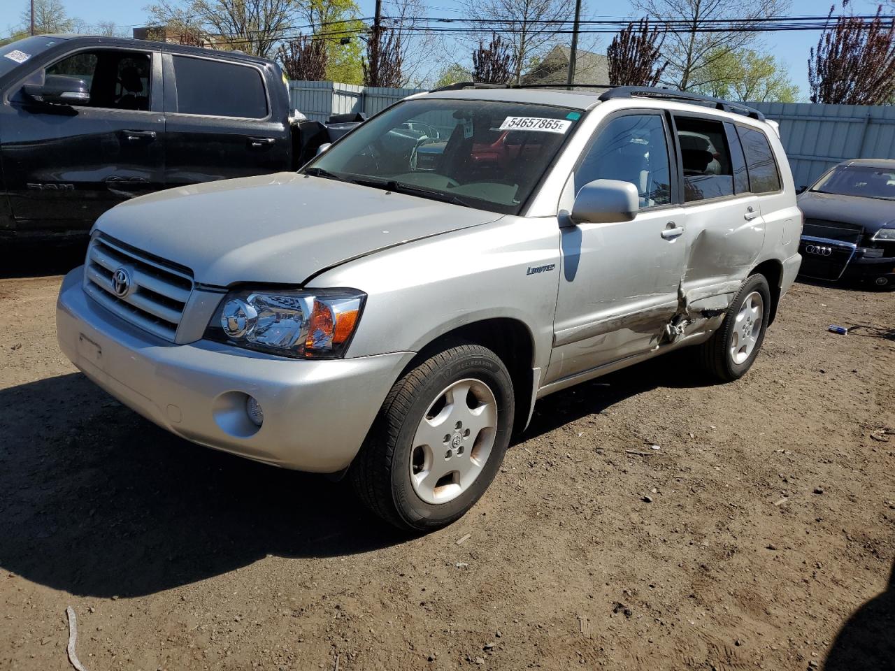 2006 Toyota Highlander Limited en Venta en New Britain, CT - Side
