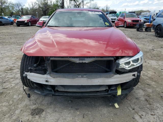  BMW 4 SERIES 2016 Czerwony