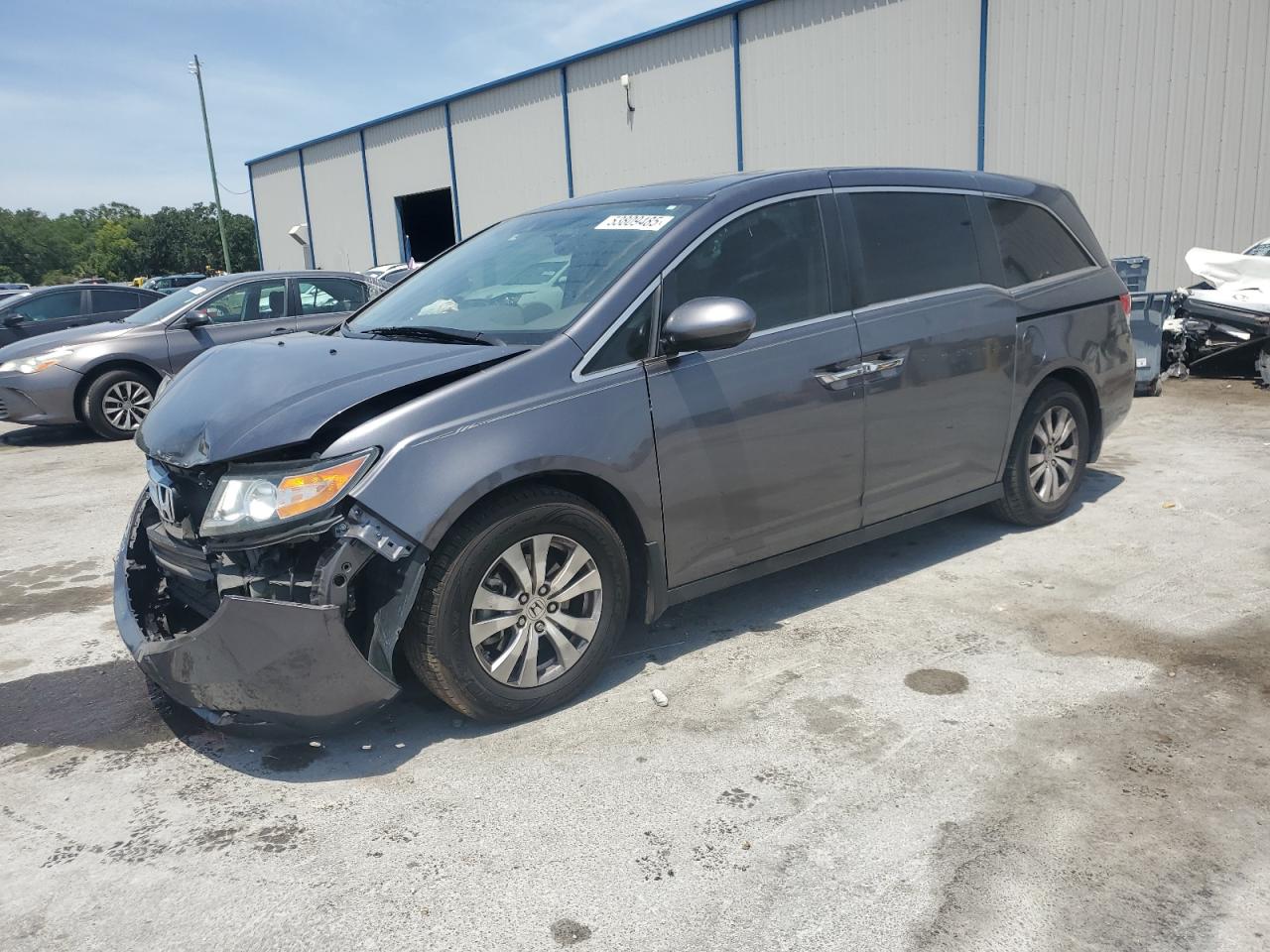 2016 Honda Odyssey Exl იყიდება Apopka-ში, FL - Front End