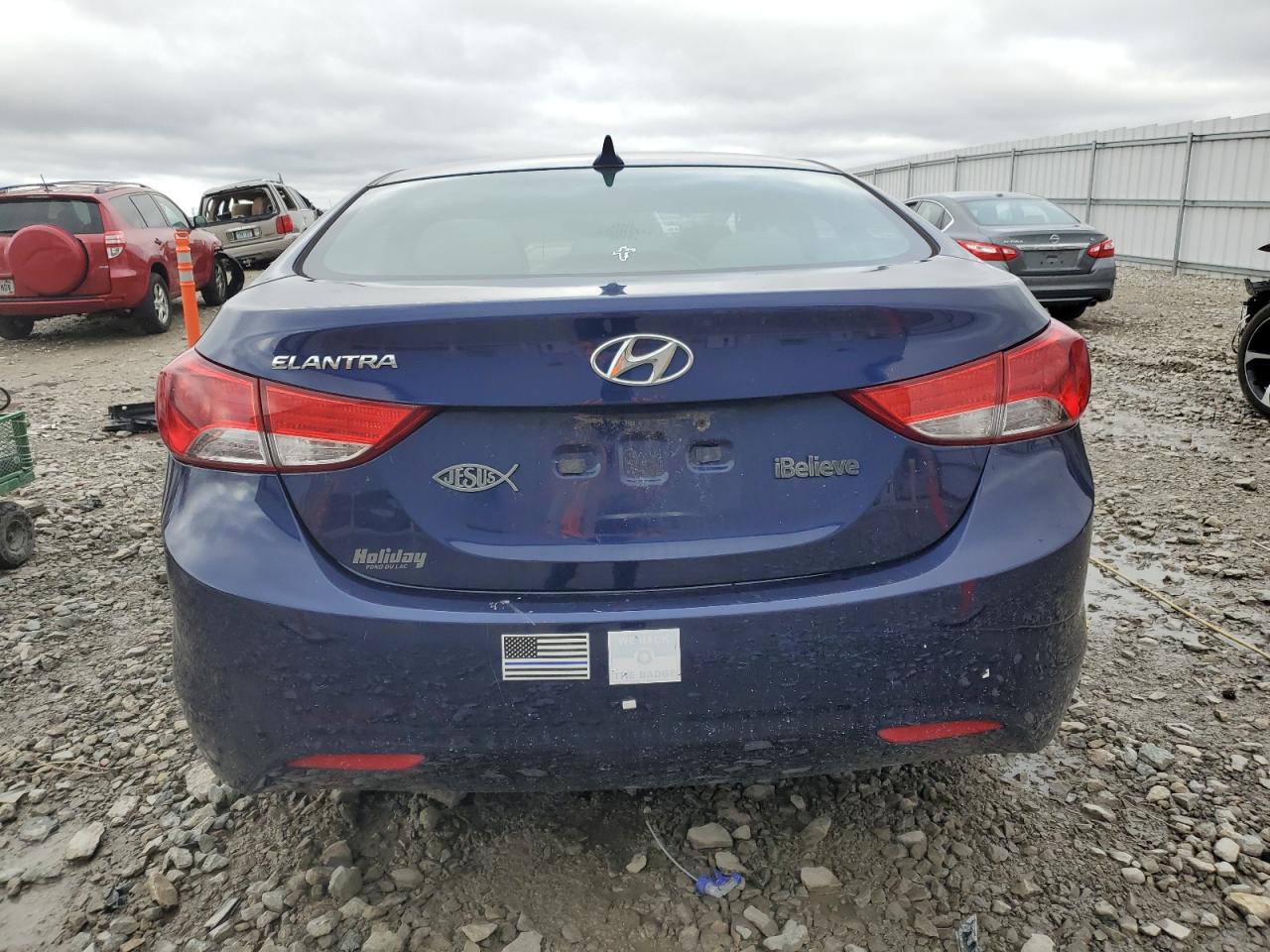2013 Hyundai Elantra Gls VIN: 5NPDH4AE4DH415701 Lot: 54726905