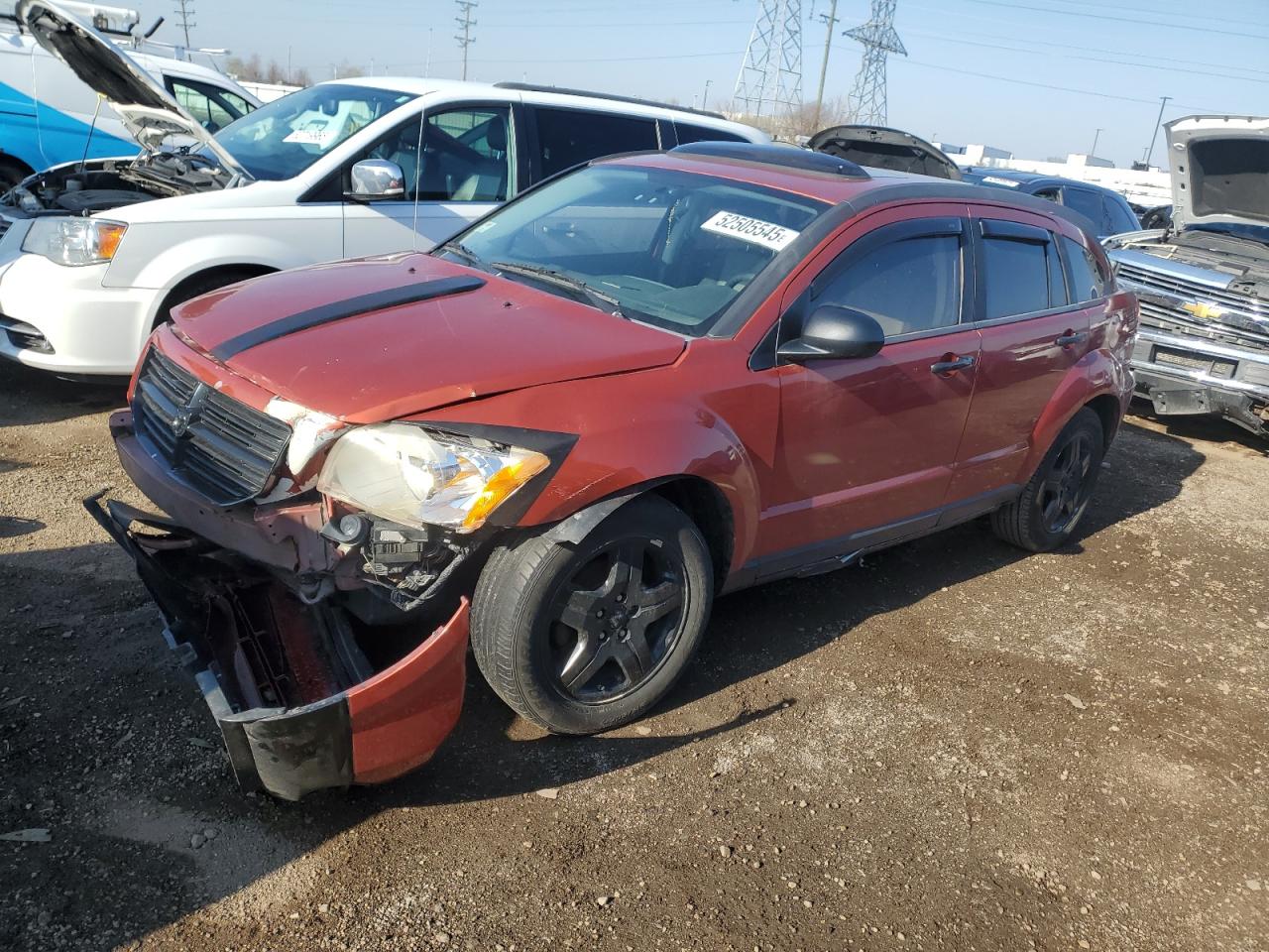 2009 Dodge Caliber Sxt for Sale in Elgin, IL - Front End