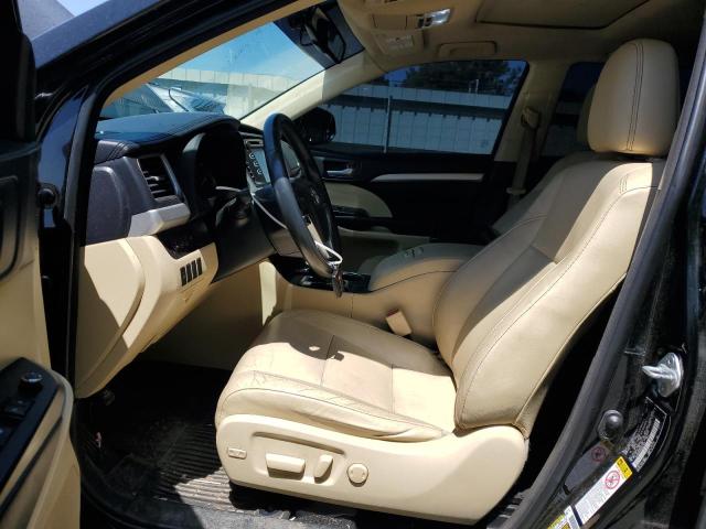 Parquets TOYOTA HIGHLANDER 2016 Czarny