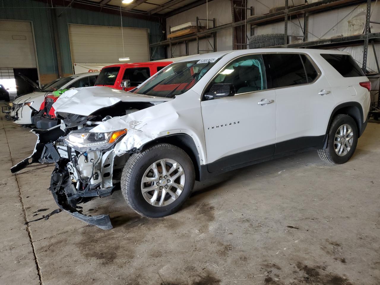2020 Chevrolet Traverse Ls იყიდება Eldridge-ში, IA - Front End