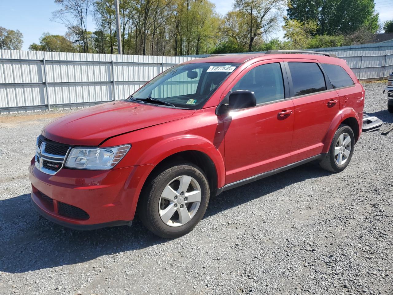 2017 Dodge Journey Se de vânzare în Gastonia, NC - Front End