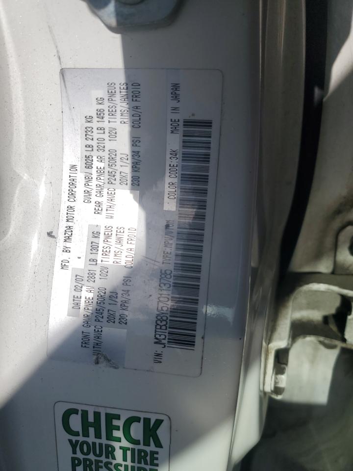 2007 Mazda Cx-9 VIN: JM3TB38Y570113785 Lot: 52015835