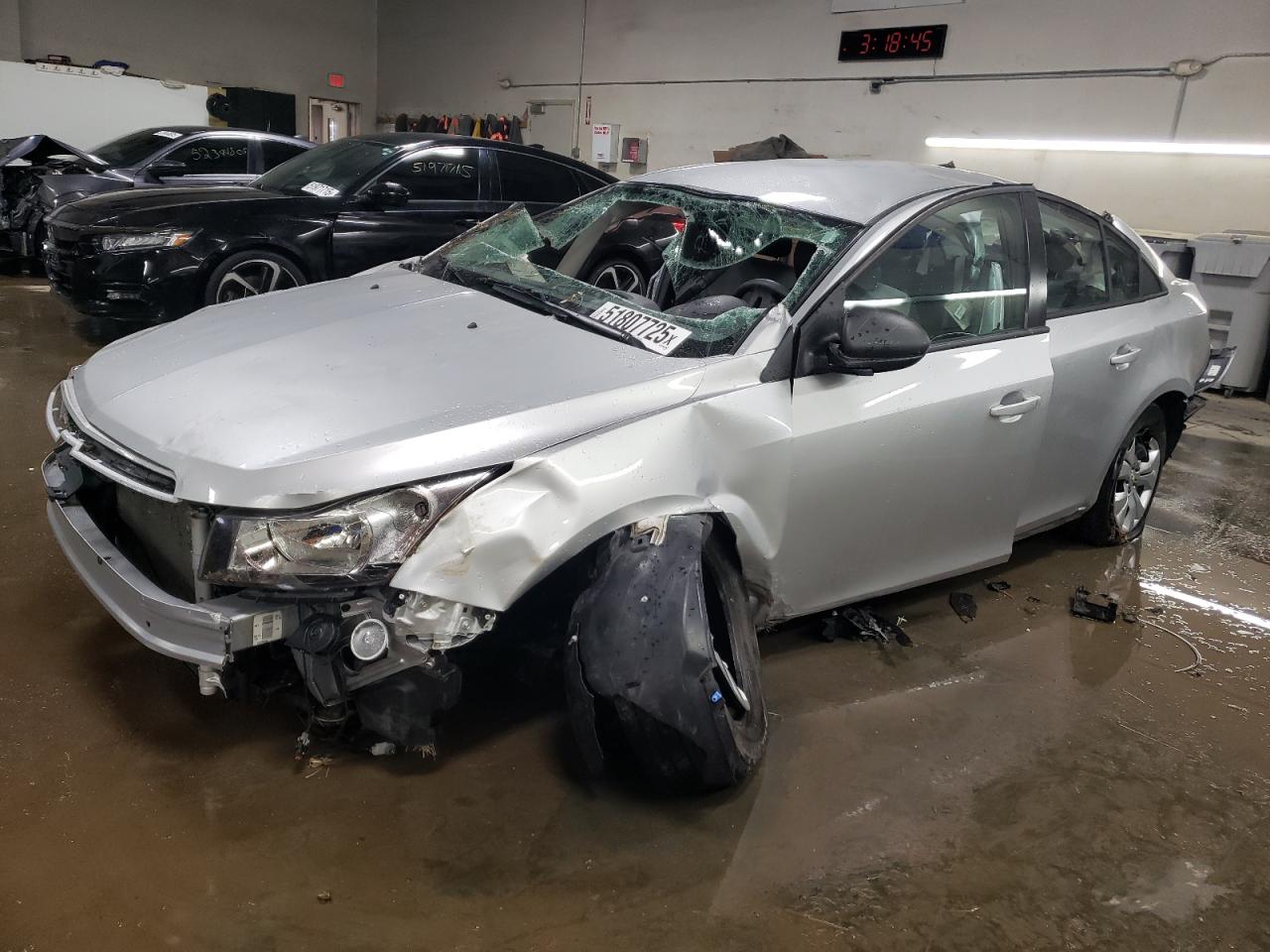 2014 Chevrolet Cruze Ls zu verkaufen in Elgin, IL - Rollover