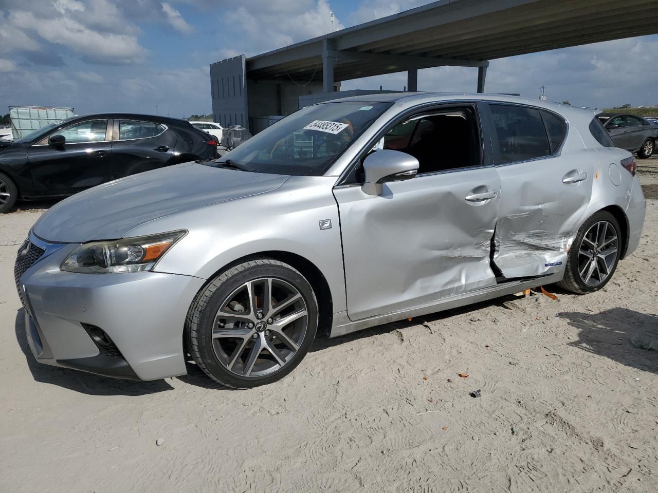 2015 Lexus Ct 200 за продажба в West Palm Beach, FL - Side