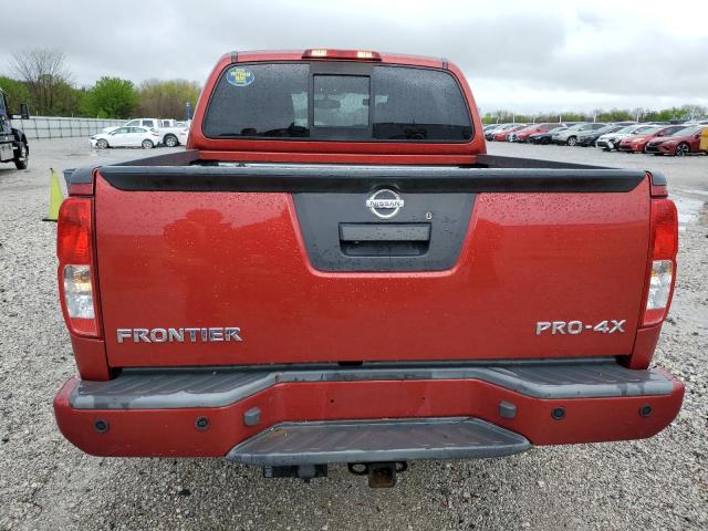  NISSAN FRONTIER 2014 Red