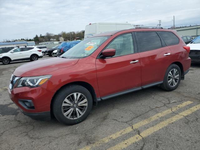  NISSAN PATHFINDER 2017 Red