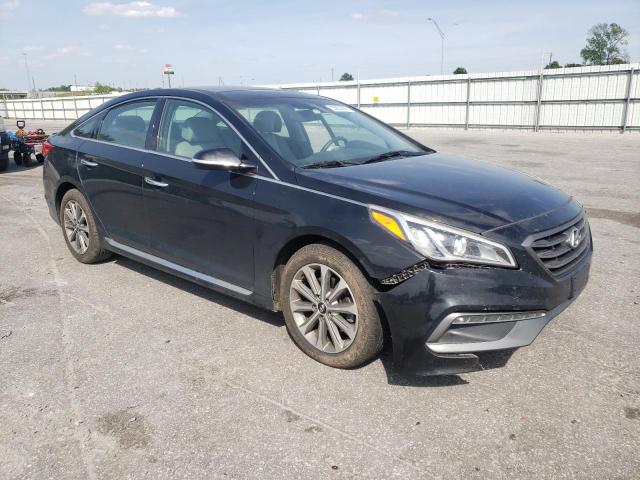  HYUNDAI SONATA 2016 Черный