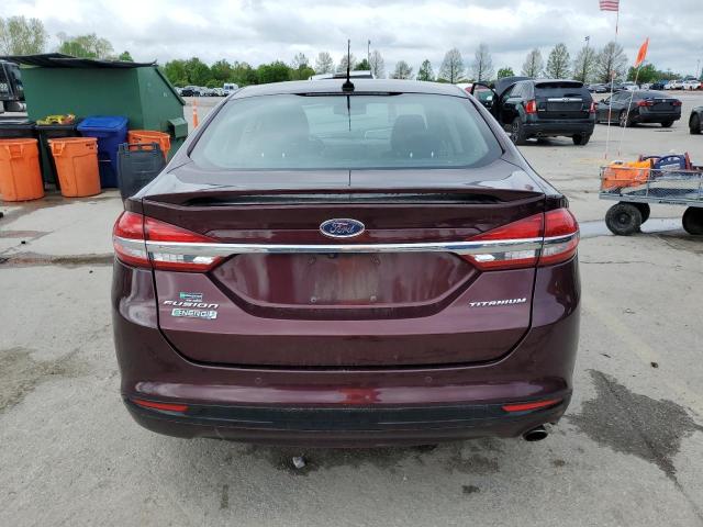  FORD FUSION 2017 Burgundy