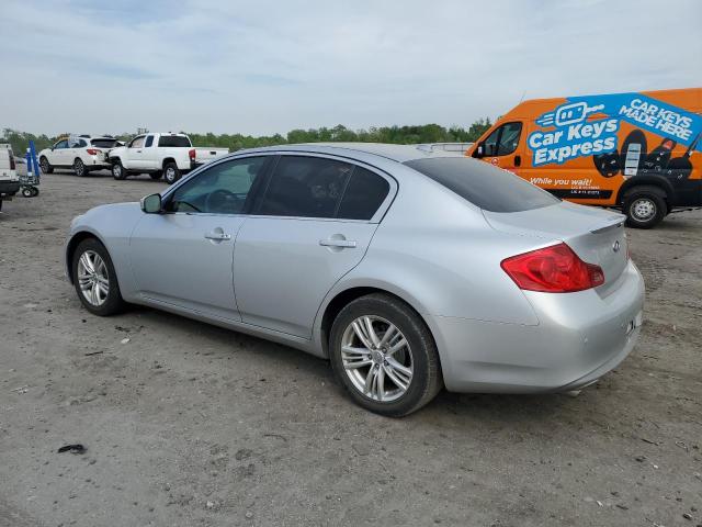 Sedans INFINITI G37 2012 Srebrny