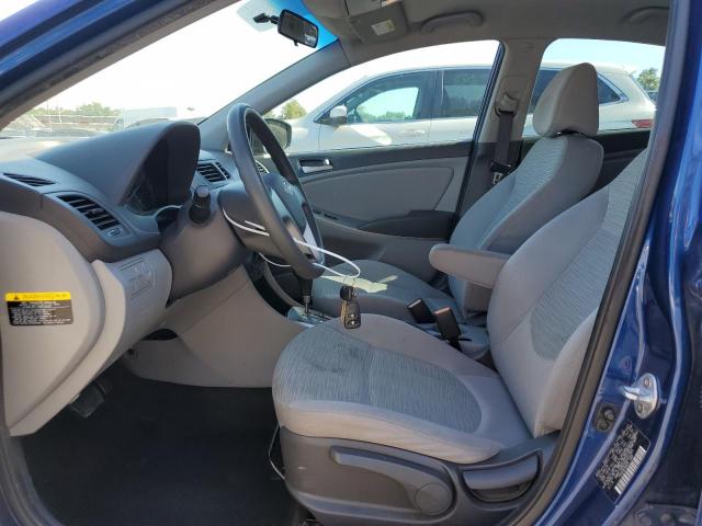  HYUNDAI ACCENT 2016 Granatowy