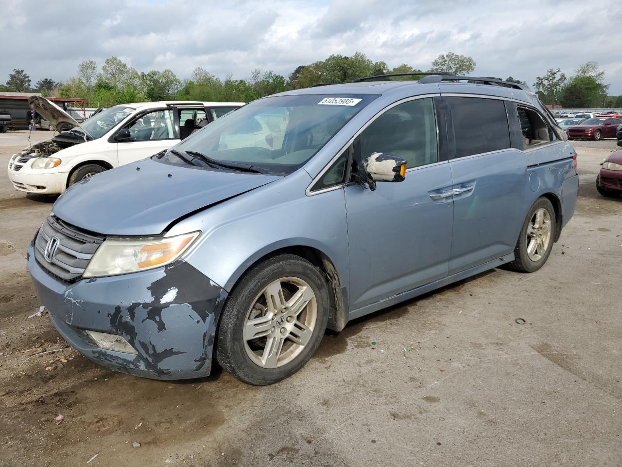 2013 Honda Odyssey Touring продається в Florence, MS - Front End