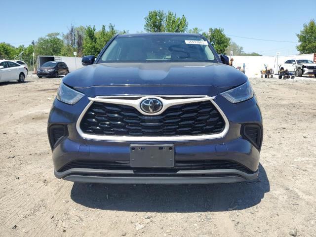  TOYOTA HIGHLANDER 2021 Granatowy