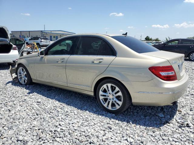 Sedans MERCEDES-BENZ C-CLASS 2012 Beige