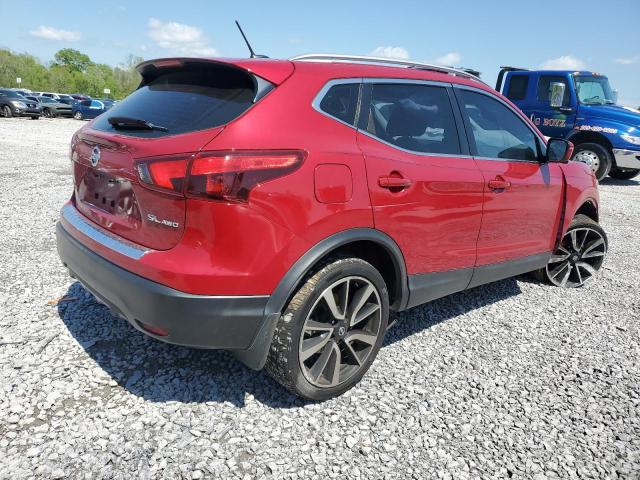  NISSAN ROGUE 2018 Czerwony