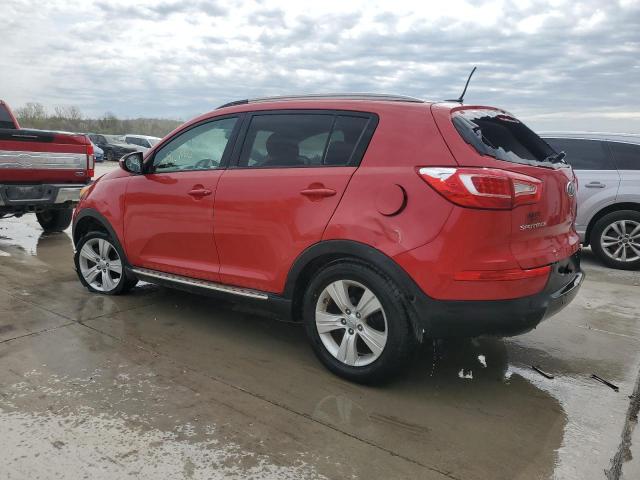  KIA SPORTAGE 2012 Красный