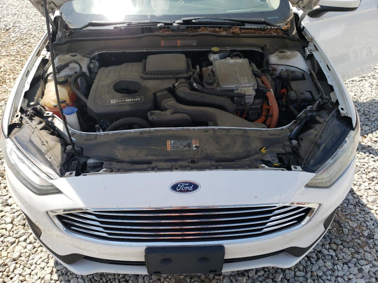 2019 Ford Fusion Se VIN: 3FA6P0LU5KR124830 Lot: 54150155