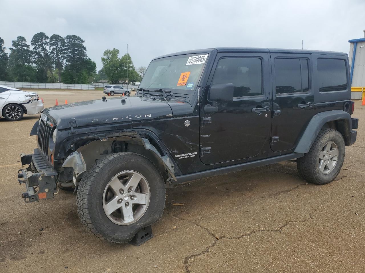 2011 Jeep Wrangler Unlimited Rubicon за продажба в Longview, TX - Front End