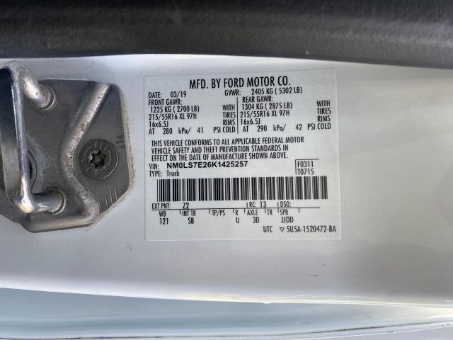 2019 FORD TRANSIT CONNECT XL
