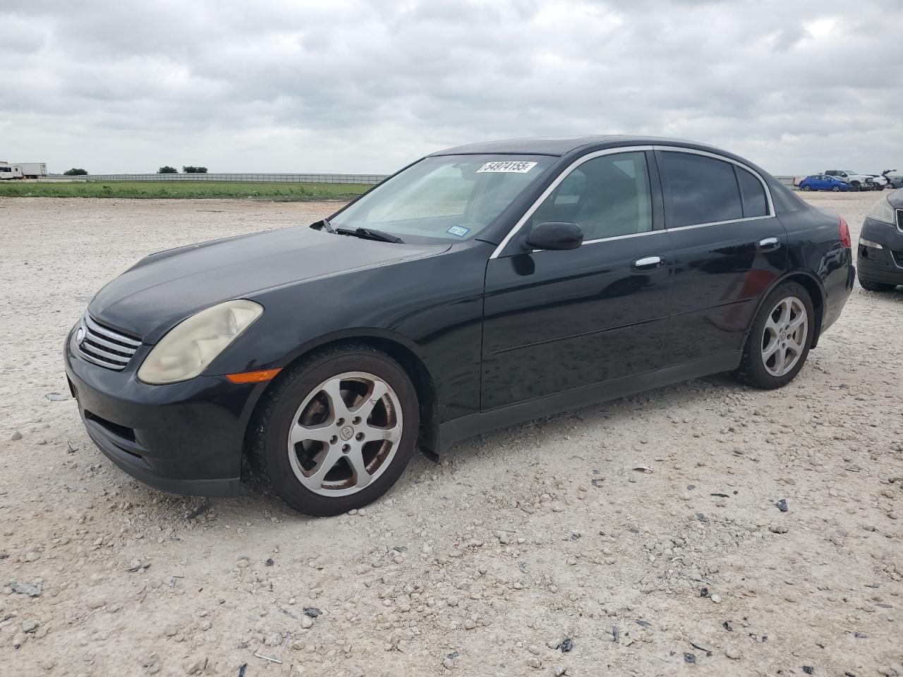 2004 Infiniti G35 zu verkaufen in Temple, TX - Normal Wear